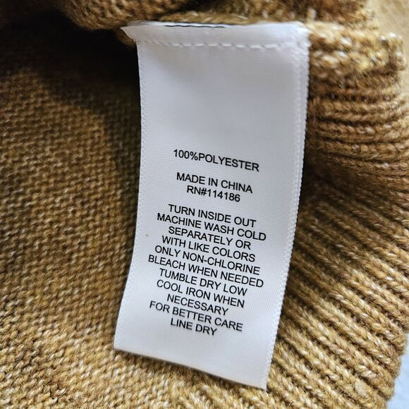 NWT Frey Mens Tight Knit Sweater Sz L 1/4 Zip Cozy Cabin Academia Casual Preppy - Picture 7 of 10